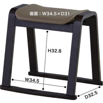 法事スツール スタッキング可 背もたれ無し ホームテイスト