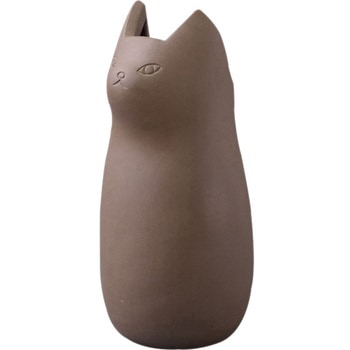 傘立て シンプル 陶器 マット コンパクト スリム ねこ 猫 かわいい ホームテイスト