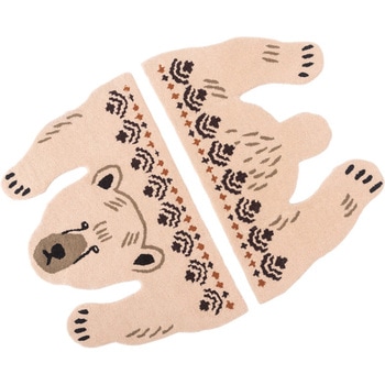 アニマルアクセントラグ ホームテイスト