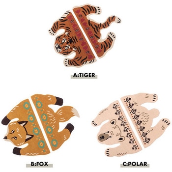 アニマルアクセントラグ ホームテイスト