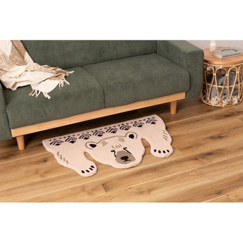 アニマルアクセントラグ ホームテイスト