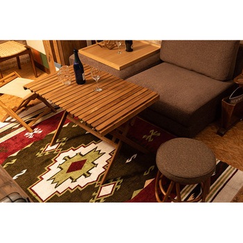 ロールトップハイテーブル L 収納袋付 ホームテイスト