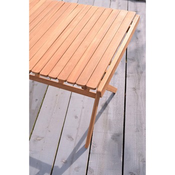 ロールトップハイテーブル L 収納袋付 ホームテイスト