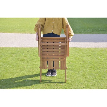 フォールディングチェア 折りたたみ式 ホームテイスト