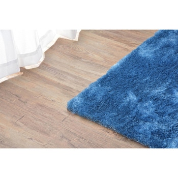 シャギーラグ 裏面:スベリ止め加工 ホームテイスト