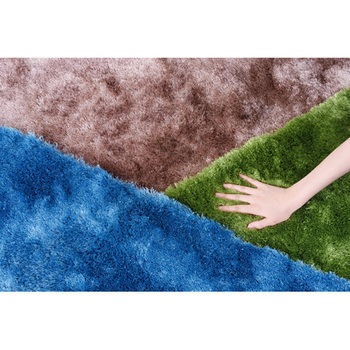 シャギーラグ 裏面:スベリ止め加工 ホームテイスト