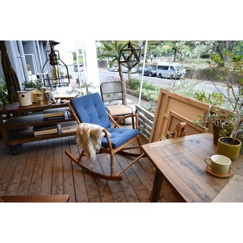 ロッキングチェア ホームテイスト