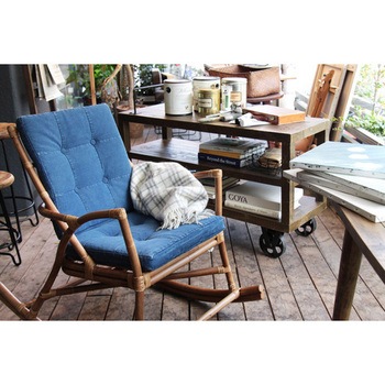 ロッキングチェア ホームテイスト