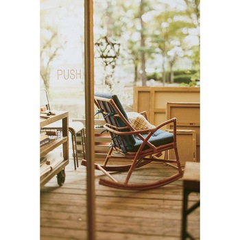 ロッキングチェア ホームテイスト