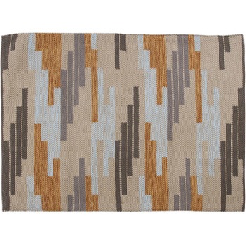 デザインラグ マット スベリ止め加工 約W90×D130 ホームテイスト