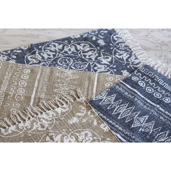 デザインラグ マット スベリ止め加工 約W120×D170 ホームテイスト