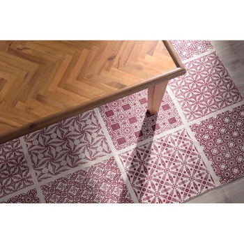 パッチワーク ラグ マット スベリ止め加工 約W130×D190 ホームテイスト