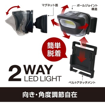 2way LEDライト 槌屋ヤック
