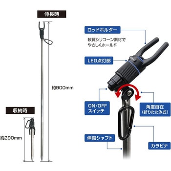 ライティングロッドスタンド - 槌屋ヤック