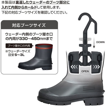ウェーダーハンガー 槌屋ヤック