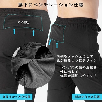 春夏用サイクリングパンツ ROCKBROS(ロックブロス)