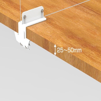 カウンターパーティション  D600mm/クリア - ナカバヤシ