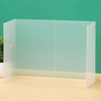 折りたたみモバイルパーティション A4/クリア - ナカバヤシ