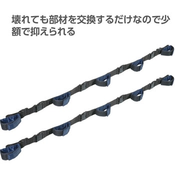 ムカデ競争用連結ベルト 黒(5人用) - アーテック[学校教材・教育玩具]