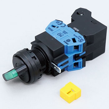 Φ22 HWシリーズ 照光セレクタスイッチ(LED) 90°2ノッチ/60°2ノッチ IDEC(和泉電気)