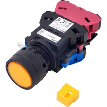 HWシリーズ 照光押ボタンスイッチΦ22 (丸平形 LED)(オルタネイト形) IDEC(和泉電気)