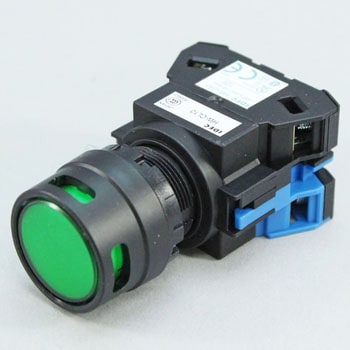 HWシリーズ 照光押ボタンスイッチΦ22 (丸突形フルガード付 LED)(オルタネイト形) IDEC(和泉電気)