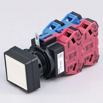 Φ22 HWシリーズ 押ボタンスイッチ 角平形 IDEC(和泉電気)