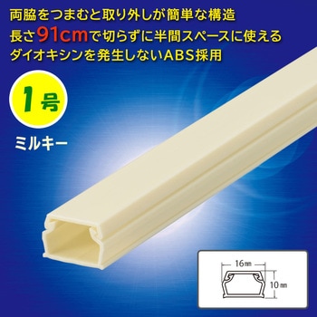 ABSモール 1号 91cm オーム電機