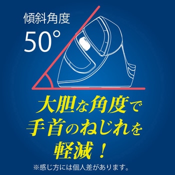 無線静音5ボタンBlueLEDエルゴノミクスマウス ナカバヤシ