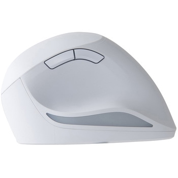 無線静音5ボタンBlueLEDエルゴノミクスマウス ナカバヤシ