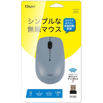 無線3ボタンマウス ナカバヤシ