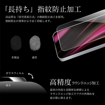 iPhone 12/iPhone 12 Pro ガラスフィルム「GLASS PREMIUM FILM」 ケース干渉しにくい スーパークリア - MSソリューションズ