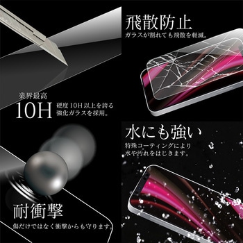 iPhone 12/iPhone 12 Pro ガラスフィルム「GLASS PREMIUM FILM」 ケース干渉しにくい スーパークリア - MSソリューションズ