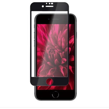 iPhone SE (第3世代)/SE (第2世代)/8/7/6s/6 ガラスフィルム「GLASS PREMIUM FILM」 全画面保護 スーパークリア MSソリューションズ