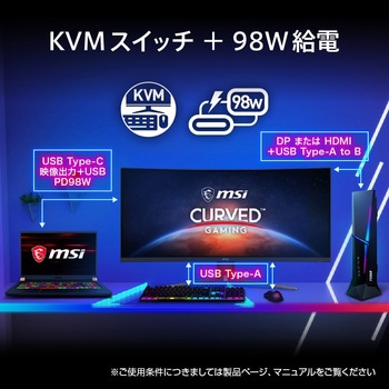 ゲーミングモニター MPG-346CQRF-X24 MSI(エムエスアイ)