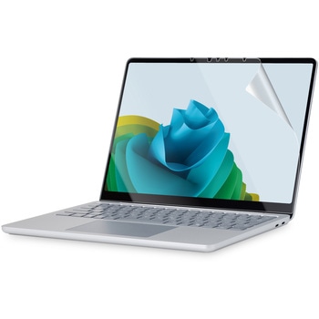 Microsoft Surface Laptop 13インチ 衝撃吸収 保護フィルム 高透明 抗菌 指紋防止 気泡防止 3H硬度 エレコム
