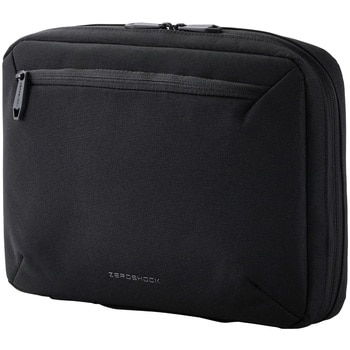 ガジェットポーチ M/L 8.3/11 ZEROSHOCK タブレット対応 バッグインバッグ 出張 大容量 軽量 撥水 衝撃吸収 スリム設計 エレコム