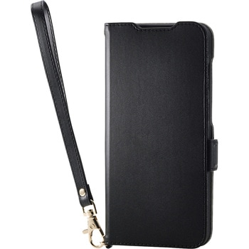 Galaxy A36 5G (SC-54F) ケース レザー 手帳型 マグネット フラップ 衝撃吸収 ハンドストラップ付 エレコム