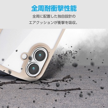 Galaxy A36 5G (SC-54F) ケース ハイブリッド 衝撃吸収 軽量 カメラレンズ保護設計 ストラップホール付 エレコム