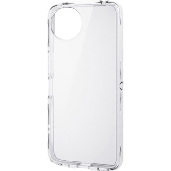 AQUOS wish5 (SH-52F) ケース ハイブリッド 衝撃吸収 軽量 薄型 カメラレンズ保護設計 ストラップホール付 エレコム