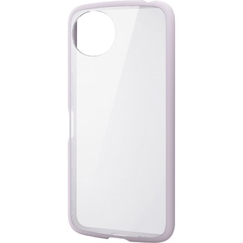 AQUOS wish5 (SH-52F) ケース ハイブリッド 衝撃吸収 軽量 薄型 カメラレンズ保護設計 ストラップホール付 エレコム