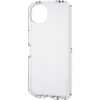 AQUOS wish5 (SH-52F) ケース ソフト 衝撃吸収 カメラレンズ保護設計 ストラップホール付 TOUGH SLIM LITE エレコム