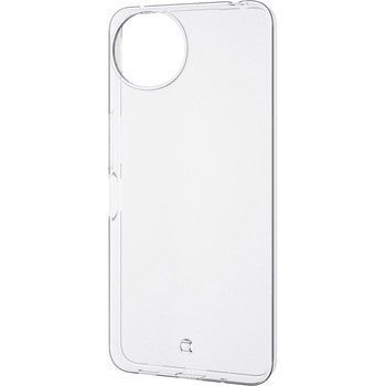 AQUOS wish5 (SH-52F) ケース ソフト 薄型 カメラレンズ保護設計 ストラップホール付 エレコム
