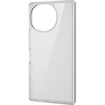 AQUOS R10 (SH-51F) ケース ハイブリッド 衝撃吸収 カメラレンズ保護設計 ストラップホール付 エレコム