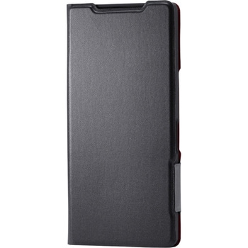 AQUOS R10 (SH-51F) ケース レザー 手帳型 マグネット 衝撃吸収 超軽量 薄型 スタンド機能付 UltraSlim エレコム
