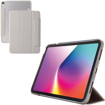 iPad Air ケース 11インチ (M3/M2)/10.9インチ 第5世代 第4世代 マグネット式フラップ 2アングル 軽量 エレコム
