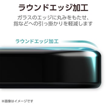 13インチ iPad Air (M3/M2) ガラスフィルム ダイヤモンドコート 高透明 貼り付けツール付 表面硬度10H超 エレコム