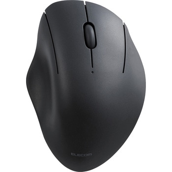 マウス Bluetooth/無線 両対応 静音 ワイヤレスマウス 3ボタン エルゴノミクス 抗菌 Sサイズ - エレコム