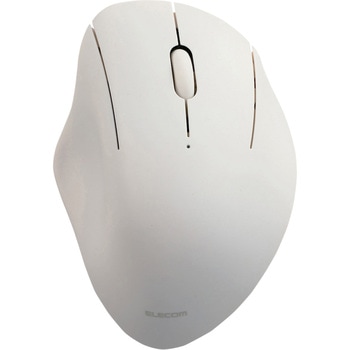 マウス Bluetooth/無線 両対応 静音 ワイヤレスマウス 3ボタン エルゴノミクス 抗菌 Sサイズ - エレコム