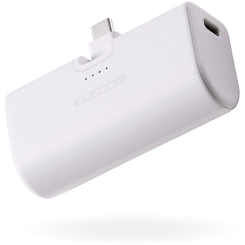 EC-C28LWH ���o�C���o�b�e���[ 5000mAh ���^ �y�� USB-C�[�q��̌^ �P�[�u�����X �܂肽���݃R�l�N�^�[ �@�������� �G���R�� 60163175